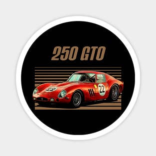 Ferrari 250 GTO 1962 Awesome Automobile Magnet
